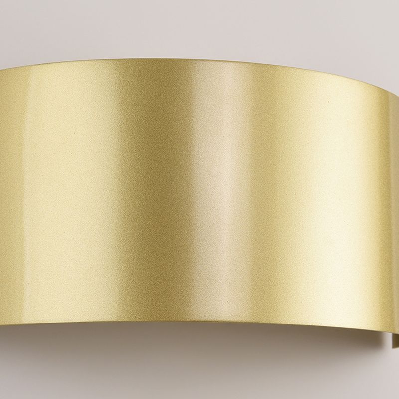 1-Light Geometric Sconce Modern Metal Sconce Light for Living Room