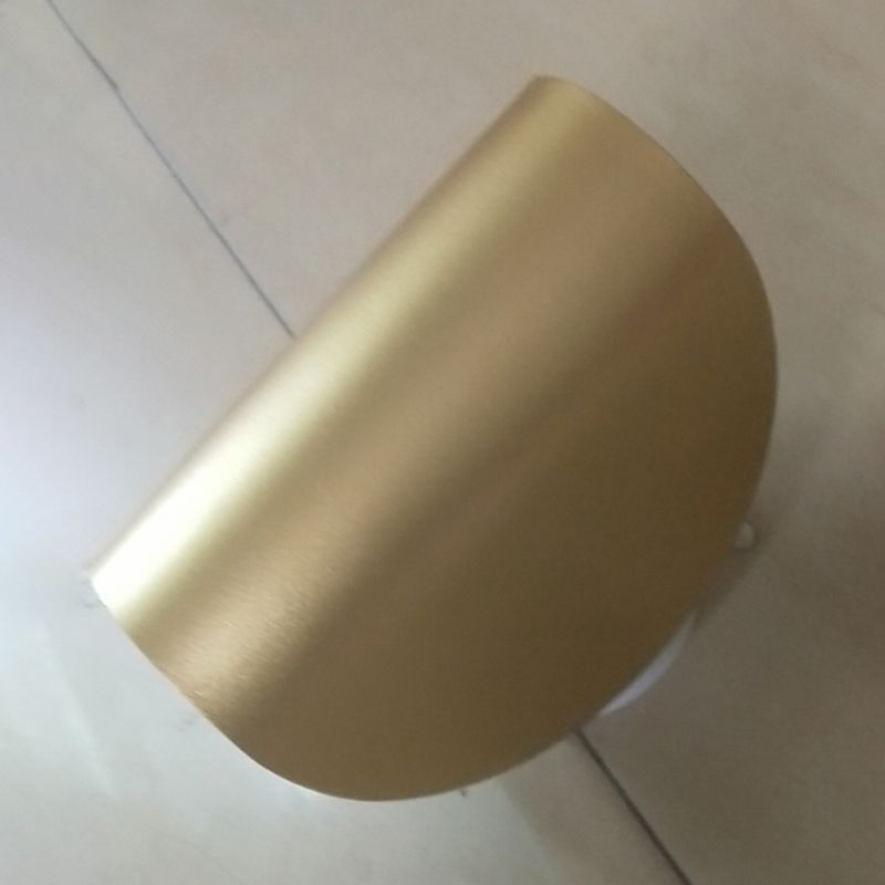 Modern Simple Iron Wall Light Arc Shape LED Rotatable Wall Lamp for Living Room