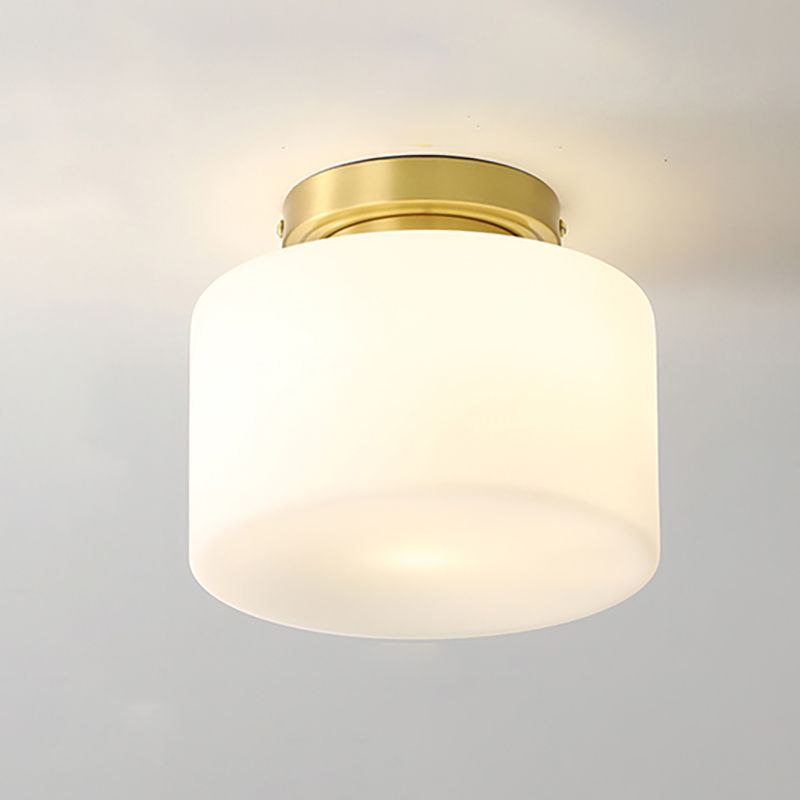 Single Heads Ceiling Mounted Lights Simplicity Flush Mount Ceiling Lighting