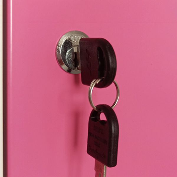 Contemporary Wardrobe Metal Wardrobe Closet with Shelves, 35.43" D x 16.54" W x 70.87" H