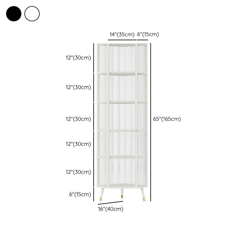 Contemporary Glass Door Buffet Sideboard Living Room Sideboard Cabinet