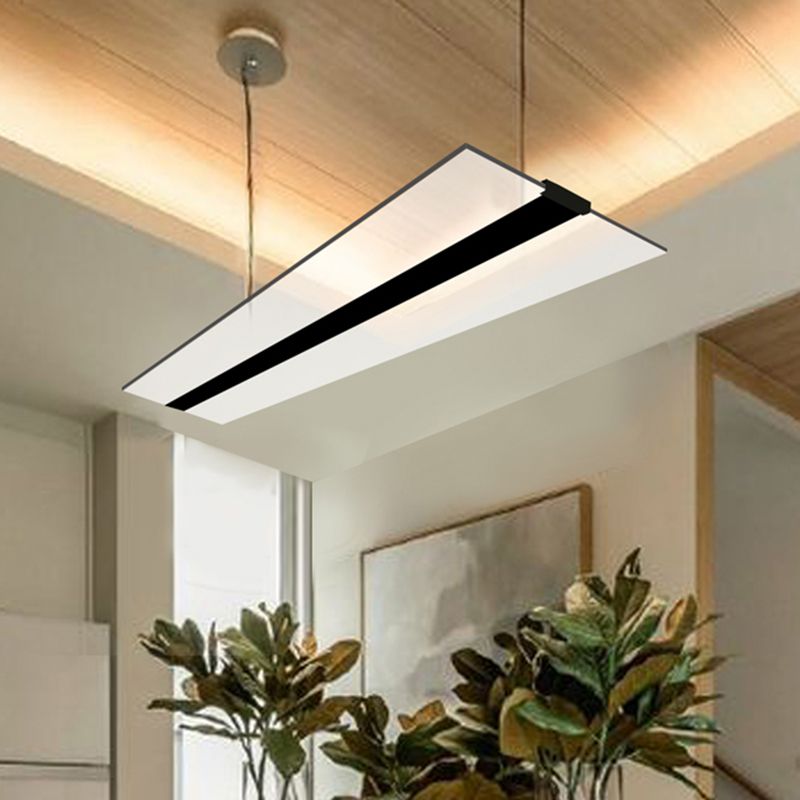 Kit de lámpara colgante de acrílico lacinaje de LED acrílico lámpara de luz escamosa con luz en cálido/blanco/natural