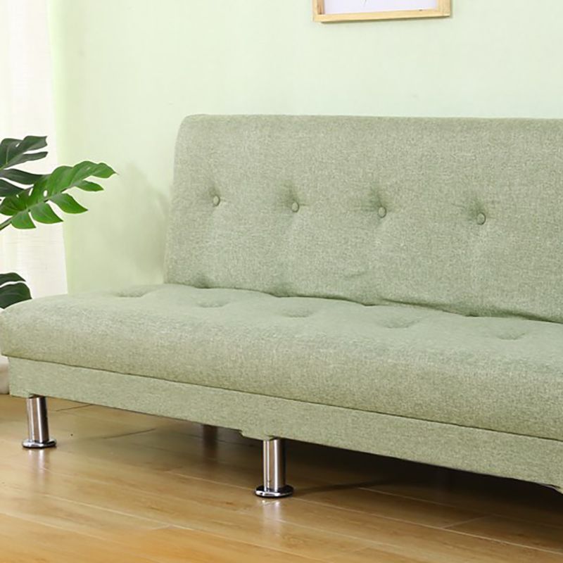 Modern Fabric/Faux Leather Sofa Armless Convertible Sofa for Living Room
