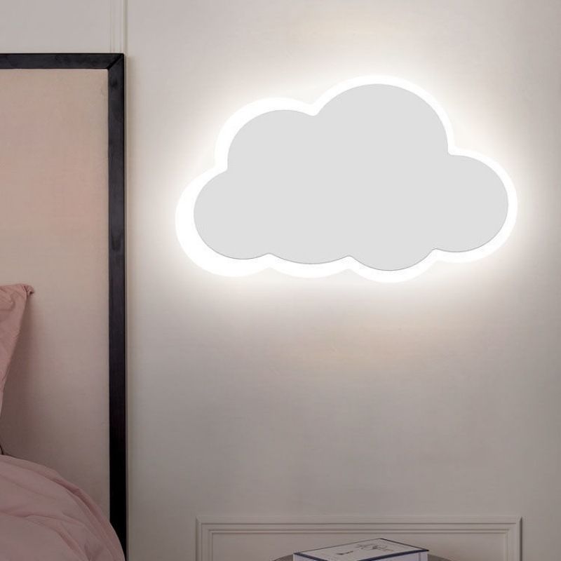 Forme unique en métal applique de murs de style enfant à 1 lumière