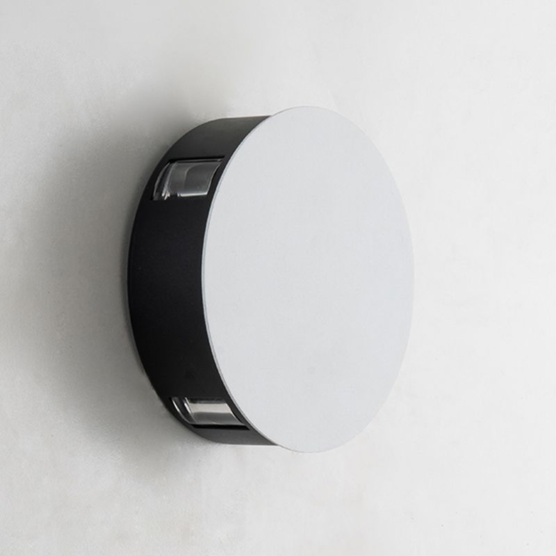 White 4-Light LED Wall Light in Modern Simplicity Aluminium Waterproof Wall Lamp for Exterior Spaces