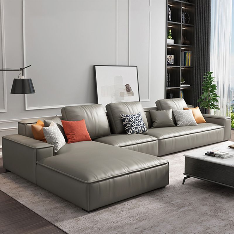 Nordic Style Sofa Bed Sponge/latex Cushion Filled Imitation Leather/sofa