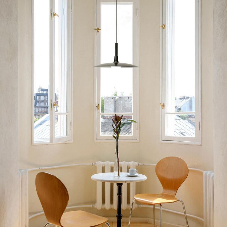 Untertasse Nordic Style Pendelleuchte Lampe Metall 1 Glühbirne Esszimmer Deckenhängung Licht