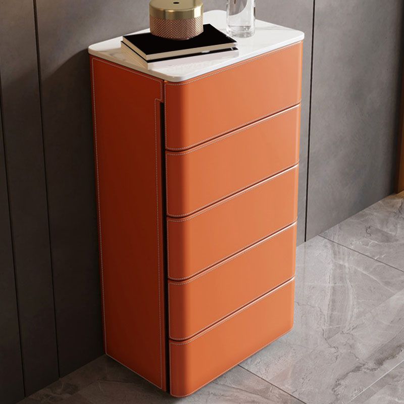 Stone Storage Chest Dresser Modern Storage Chest with 2/3/4/5 Drawers