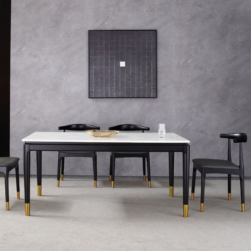 Silla lateral interior escandinava Silla de comedor tapizada con respaldo abierto de madera
