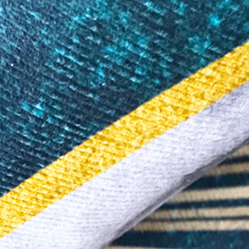 Groen modern tapijt vaste kleur polyester gebied tapijt niet-slip achterste tapijt voor woningdecoratie