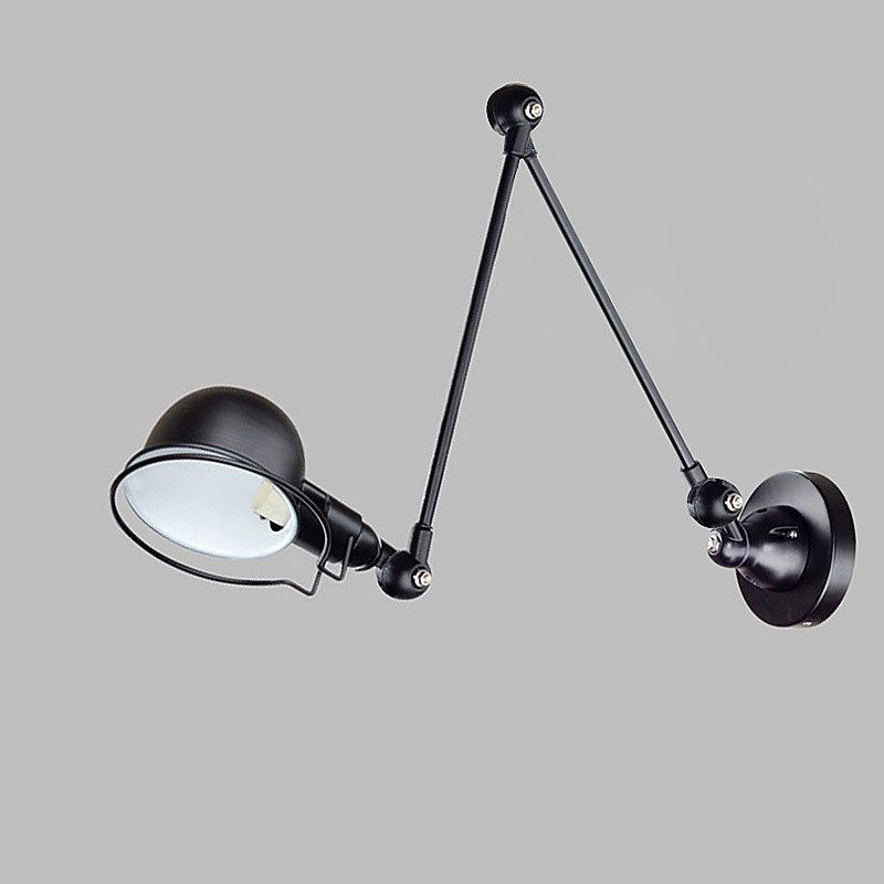Moderne Eisenwandleuchten mit einer Glühbirne einstellbare Wandleuchte für den Untersuchungsraum