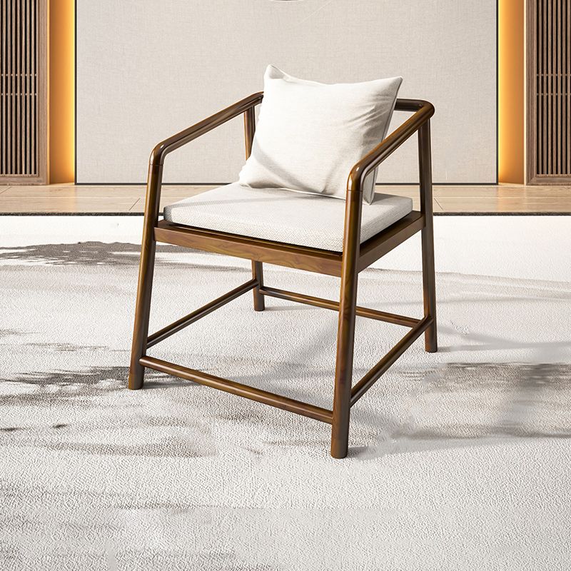Contemporary Style Chair Wood Dining Accent Chair for Kitchen