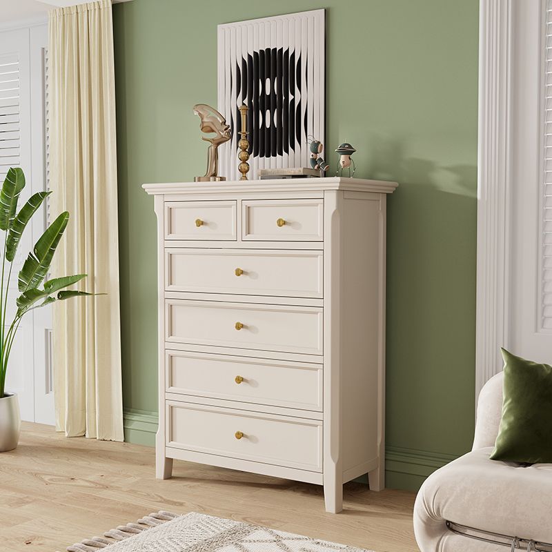 Wooden Dresser Classic Glam Storage Chest Dresser for Bedroom
