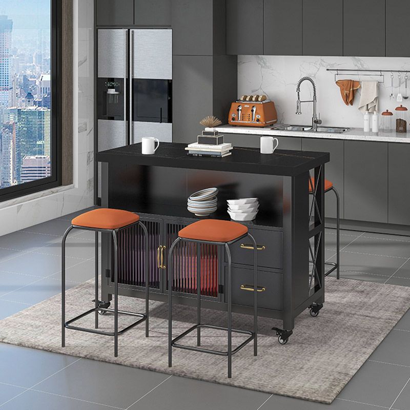 Modern Kitchen Island Table Dining Room Kitchen Island with Drawer