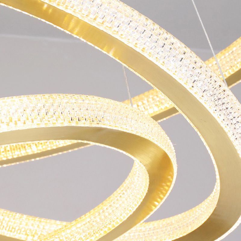 Lumo per soggiorno per soggiorno per soggiorno per soggiorno, spazzolato a soffitto in oro spazzolato a soffitto circolare oro.