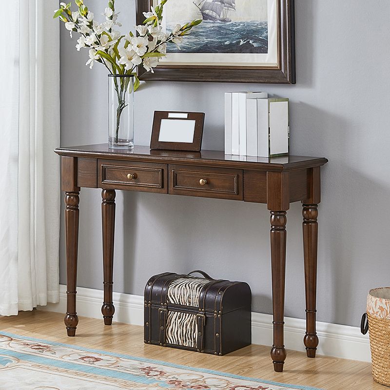 Modern Rectangular Console Table Wooden Console Sofa Table for Home