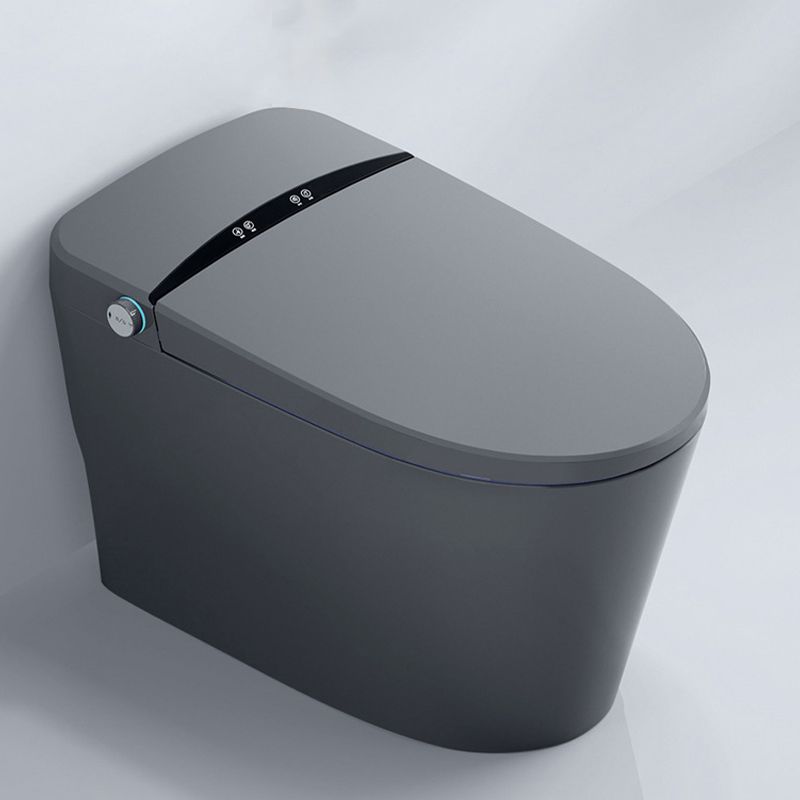 Heated Seat Modern Flush Toilet Concealed Tank One-Piece Toilet with Slow Close Seat