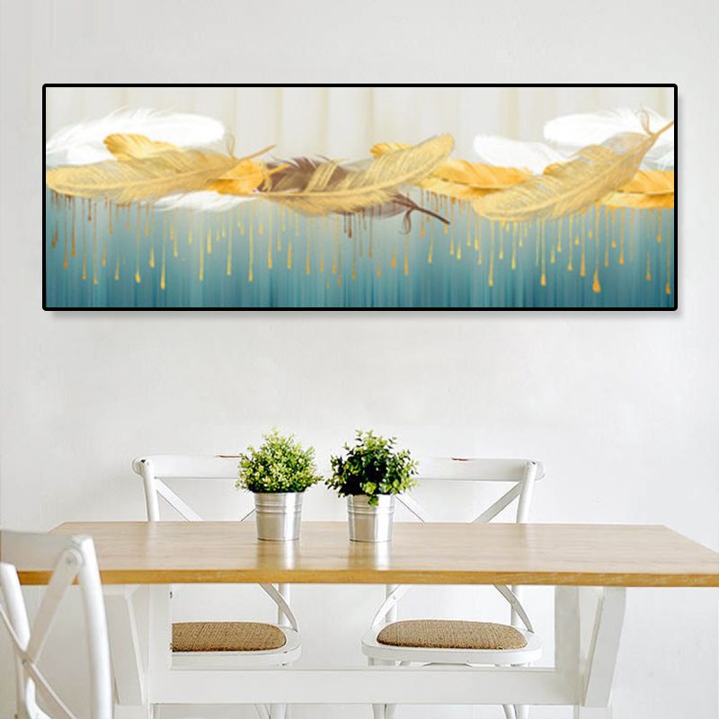 Textured Still Life Drawing Wall Art Canvas Nordic Style Wall Decor for Living Room