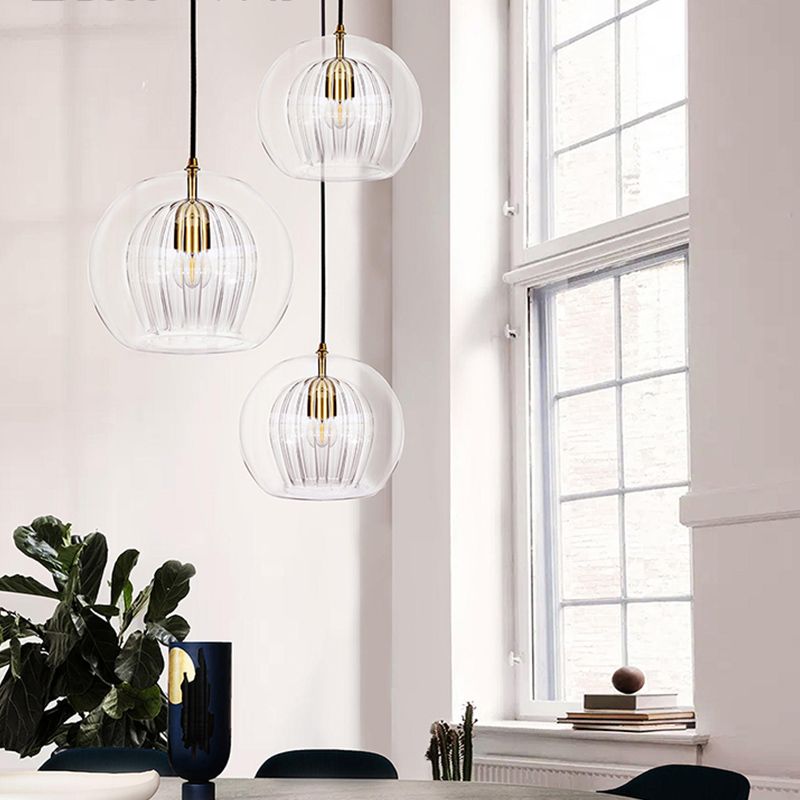 Zeitgenössisches Glas hängend Licht kreativer Anhänger Beleuchtung