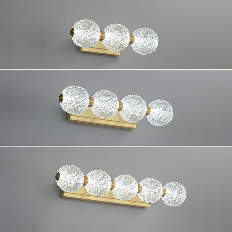 American Light Extravagant Style Vanity Light Fixture Copper Vanity Light