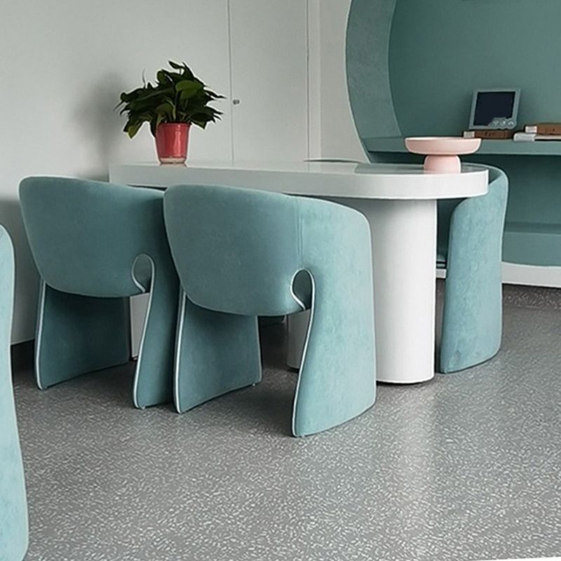 Faux Leather Arms Included Chair 22.8 "L  x 22.4"W x 29.9" H Chair for Living Room