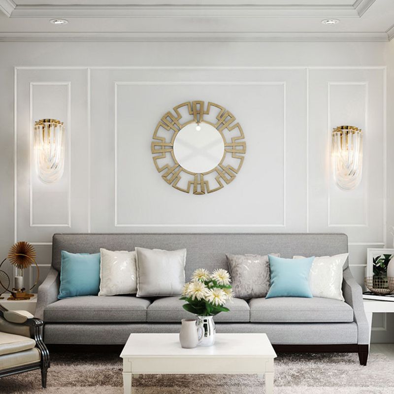 Modern Style Geometric Wall Light Sconces Glass 1 Light Wall Lighting Ideas