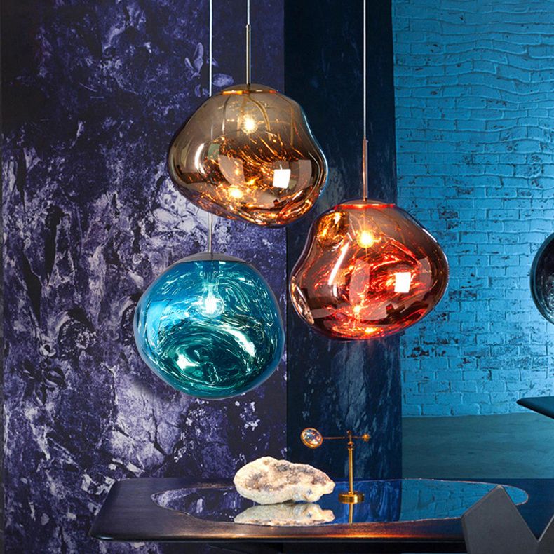 Lava Globe Hanging Light Novel minimalistische Acryl 1-Licht-Anhänger für das Restaurant