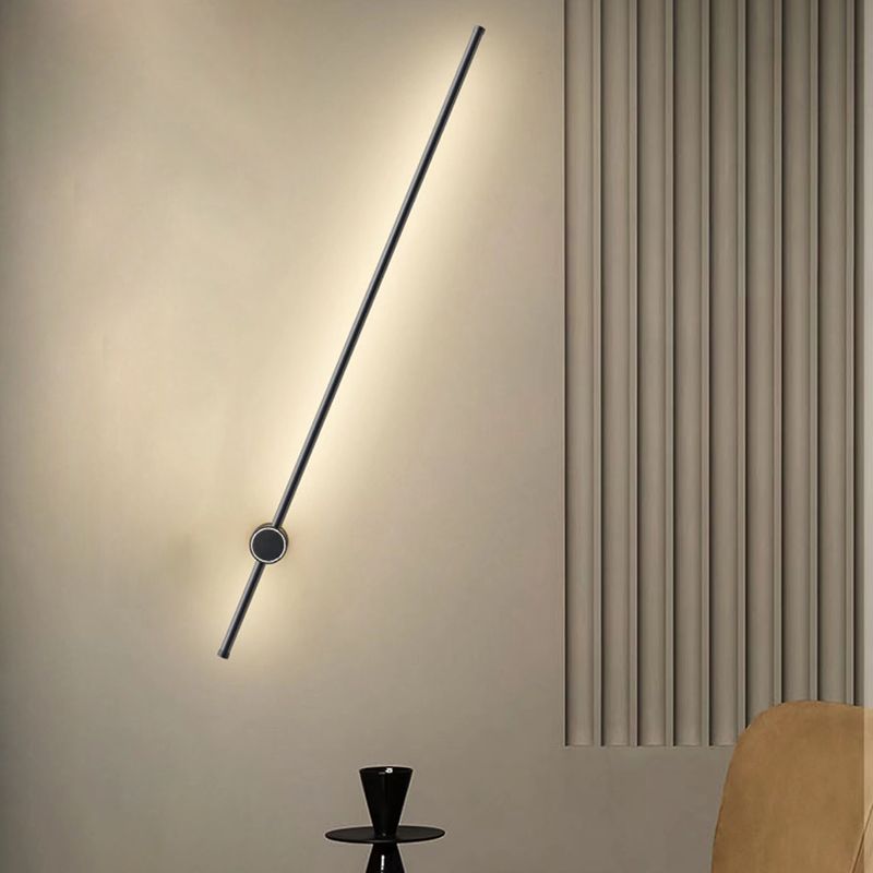 Multi-Light Linear Wall Mount Light Modern Style Metal Wall Lighting Fixtures