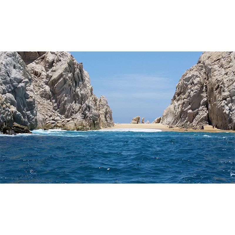 Contemporary Seascape Mural Wall Decor Environment Friendly for Living Room