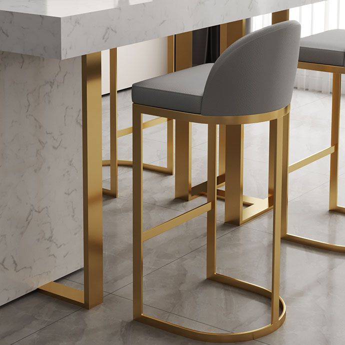 Indoor Modern Pub Dining Set 1/2/5 Pieces White Stone Top Bar Pub Table Set