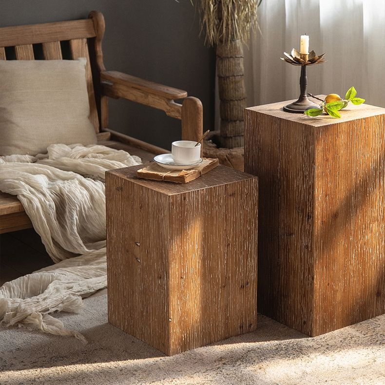 Scandinavian Medium Wood Coffee Table Wooden Coffee Cocktail Table for Living Room