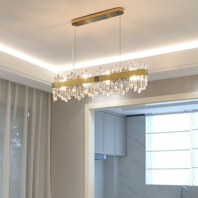Modern Style Island Pendants Crystal Pendant Lights for Dining Room