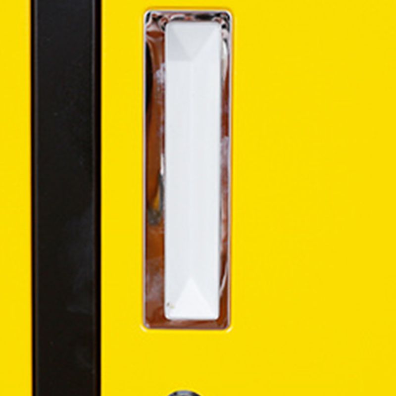 Contemporary Metal Wardrobe Cabinet With Lock Hinged Wardrobe Armoire