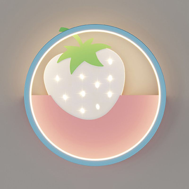 Cartoon LED Wall Lamp Children's Bedroom Wall Sconce Lighting