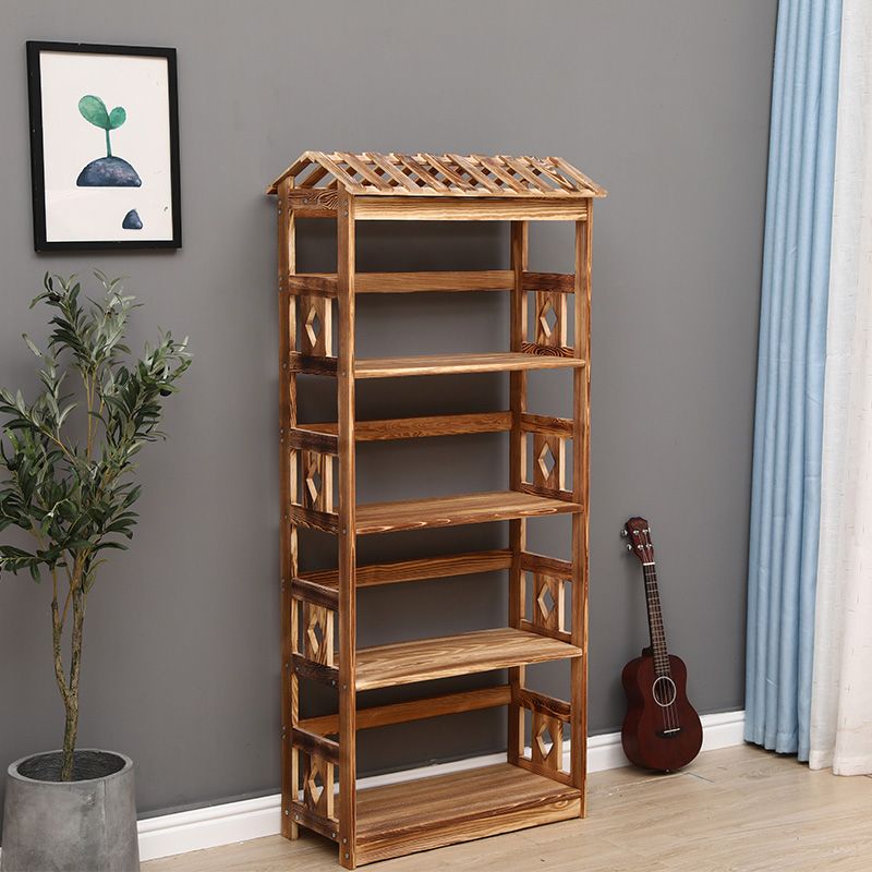 Modern Floor Wine Bottle Rack Pine Wood Wine Bottle Rack for Home