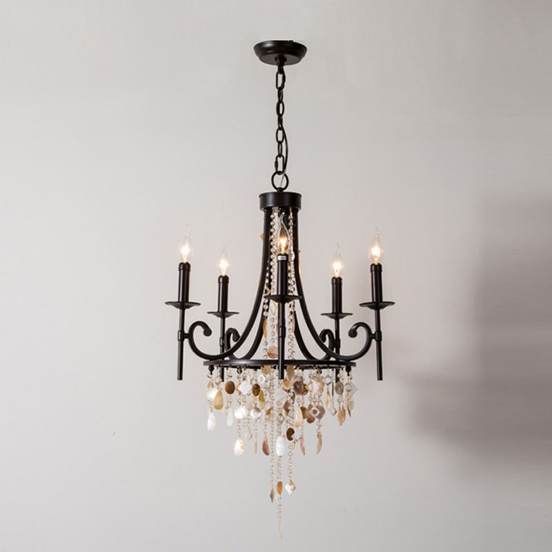 Lampadella a forma di candela americana Metal Multi Light Appeding Light per camera da letto