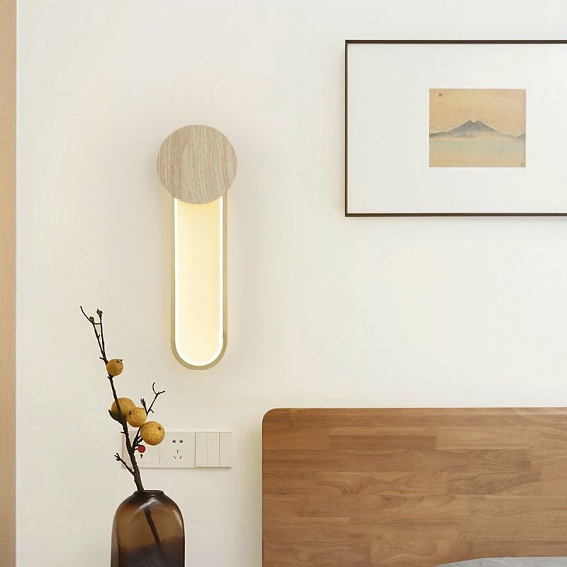 Geometric Wall Lighting Modern Style Wood Wall Lighting Ideas
