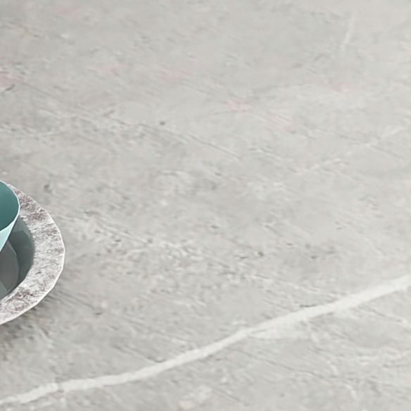 Minimalist Sintered Stone Dining Room Set with Rectangle Top and Pedestal Base Dining Furniture