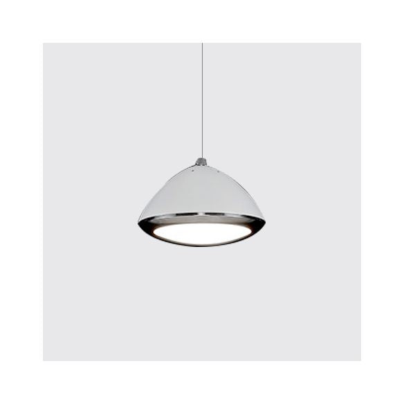 Modernos colgantes de cúpula 1 LED LED WHITE SALUD CHELING LIGHT CON DIFUSADOR ACRÍLICO EN CALENTE/BLANCO