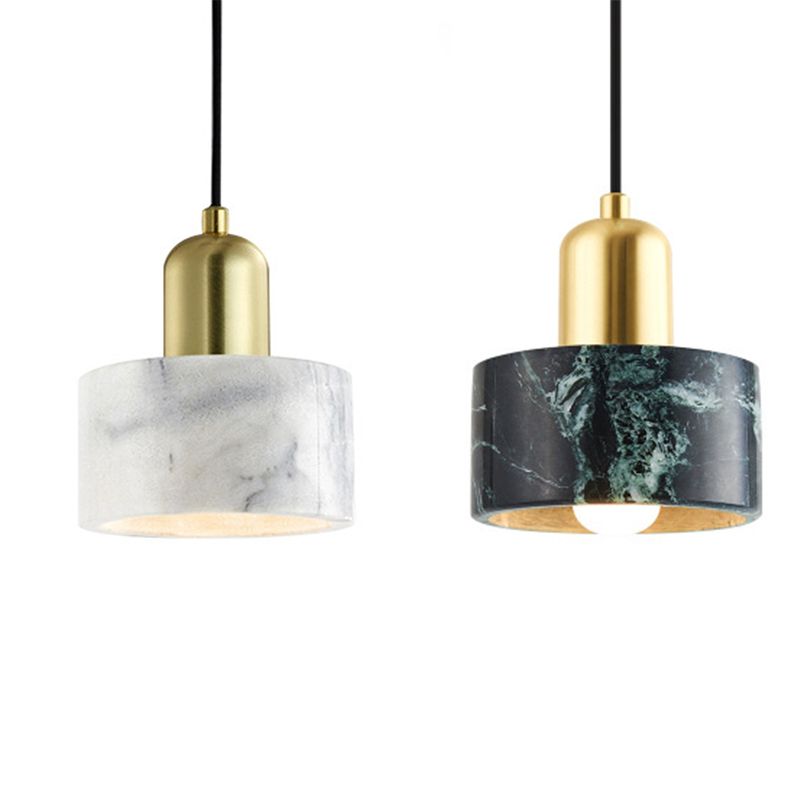 Modern Marble One Blub Pendant Light for Bedroom Dinning Room Lighting Fixture