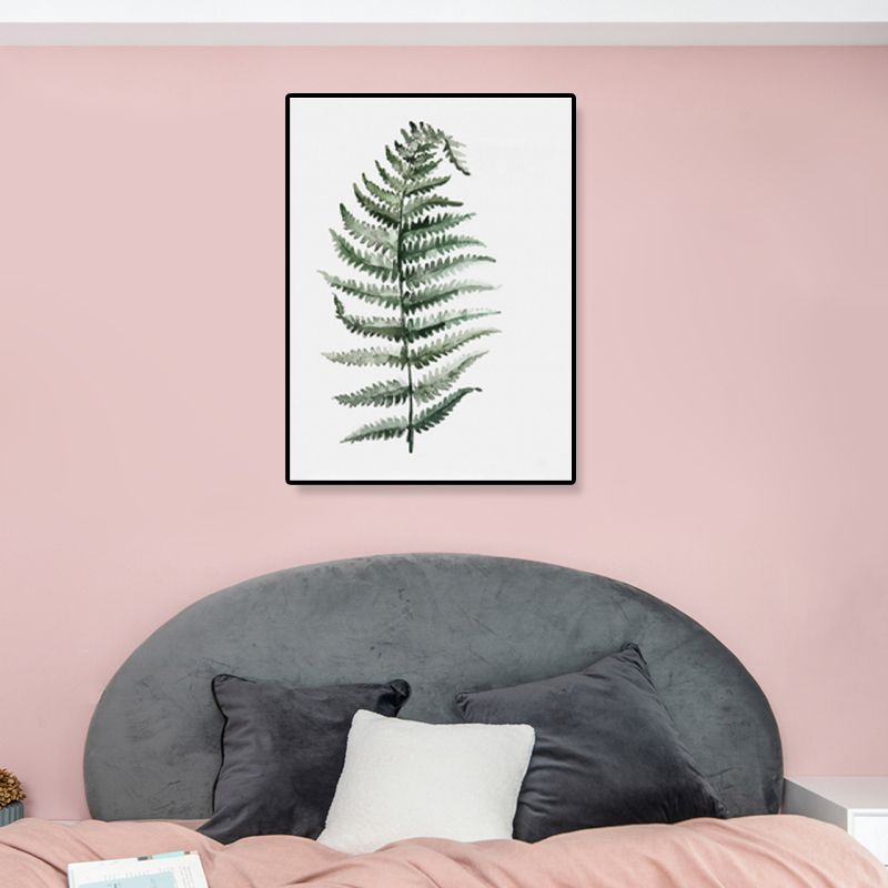Minimalistische Botanics canvas print zachte kleur getextureerde muurkunst voor keuken, meerdere maten