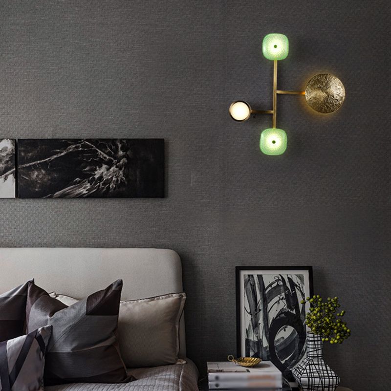 Multi -Lichter runde Wandmontageleuchte moderne Metall Wandleuchte Metall Wandleuchte