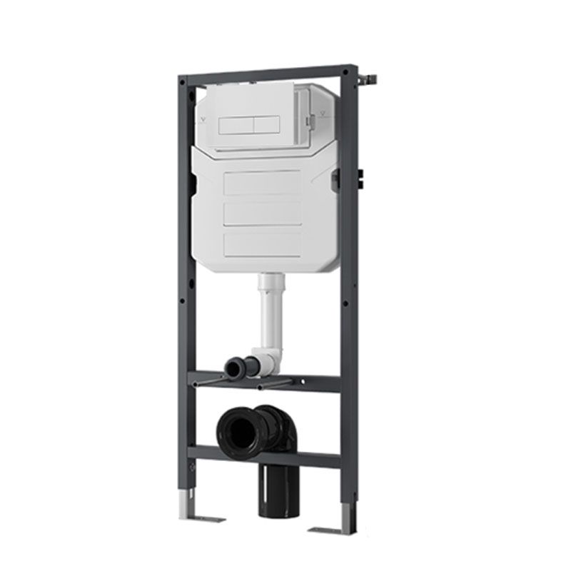 Modern Toilet Bowl Wall Mount Porcelain All-In-One Flush Toilet