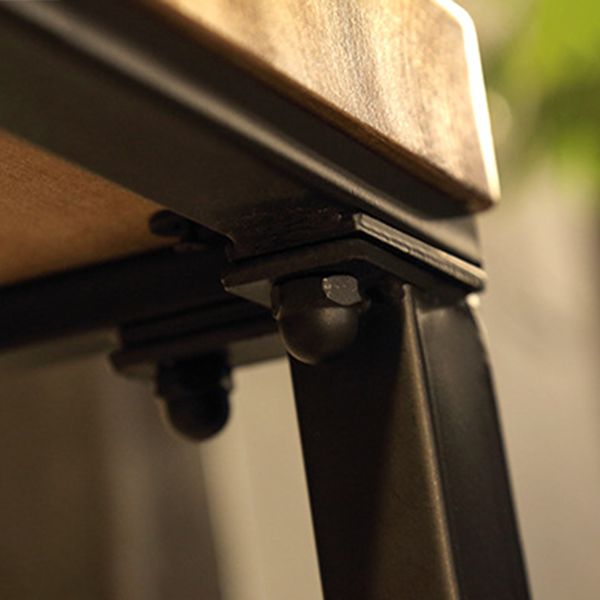 Industrial 1/5/9 Pieces Bar Table Set Rectangle Wood Counter Table with Stools for Bar