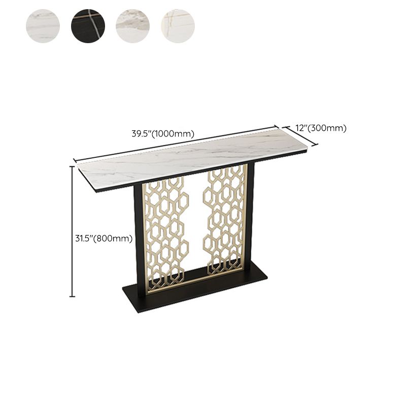 Contemporary Console Accent Table Scratch Resistant Console Sofa Table