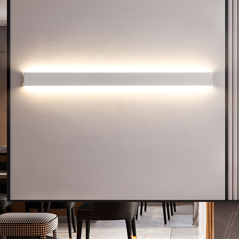 Minimalism Wall Light Fixtures Aluminium LED Indoor Vanity Lighting