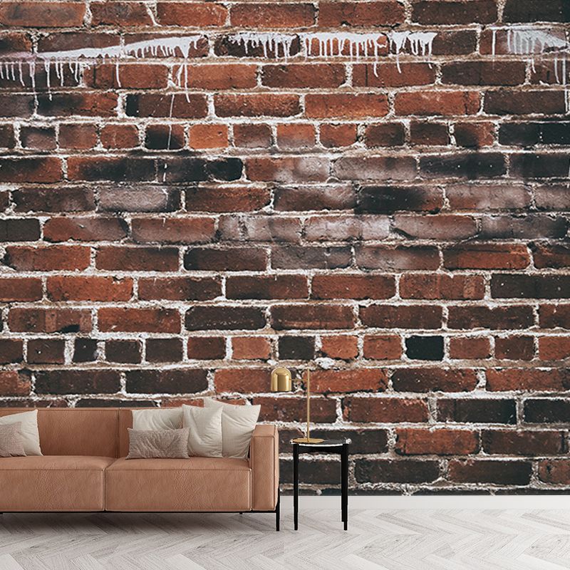 Photography Environment Friendly Mural Wallpaper Brick Wall Living Room Wall Mural