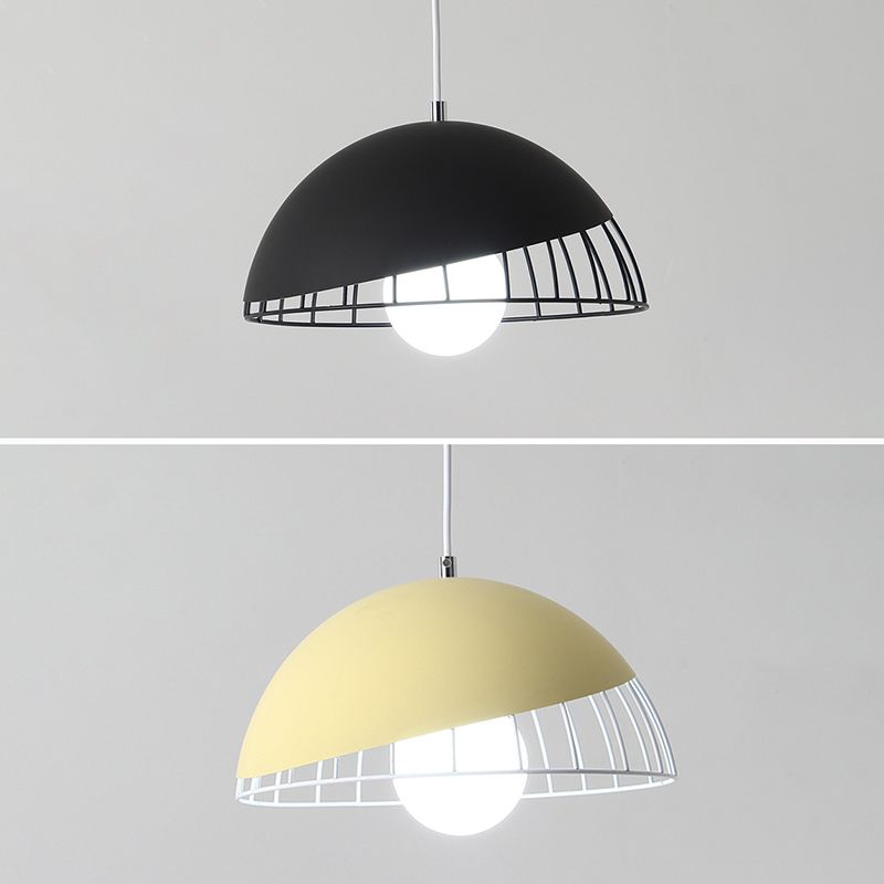 Metal Dome Ceiling Pendant Light Simplicity Style Pendant Light Kit for Dinning Room