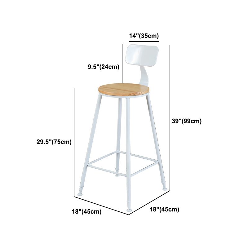 1/3 Pieces Modern Rectangular Bar Table Set Wooden Counter Table with High Stools