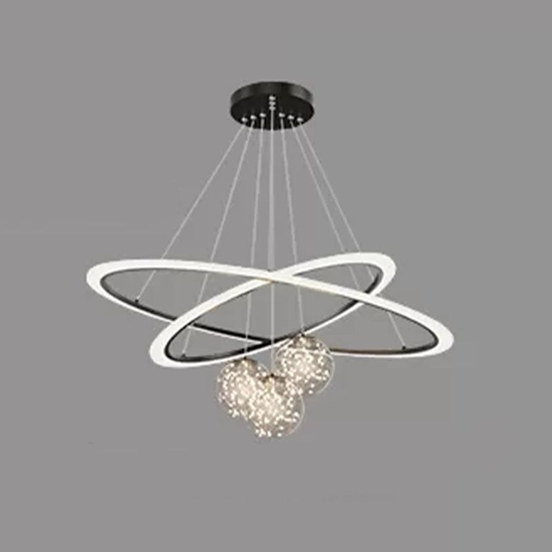 Licht luxe minimalisme Moderne Noordse stijl LED hanger kroonluchter licht voor eetkamer woonkamer